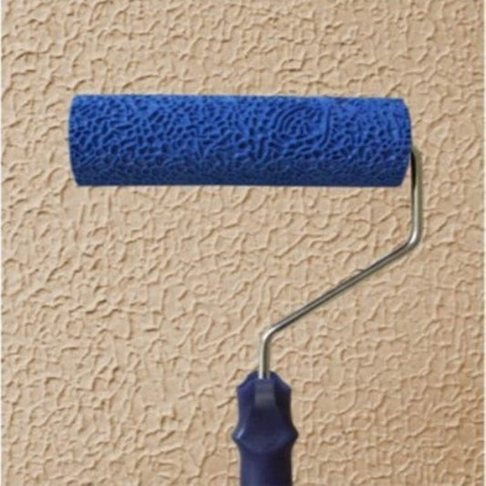 8 inch Texture Paint Roller Printing Tool Diatom mud Construction Tool Art Paint