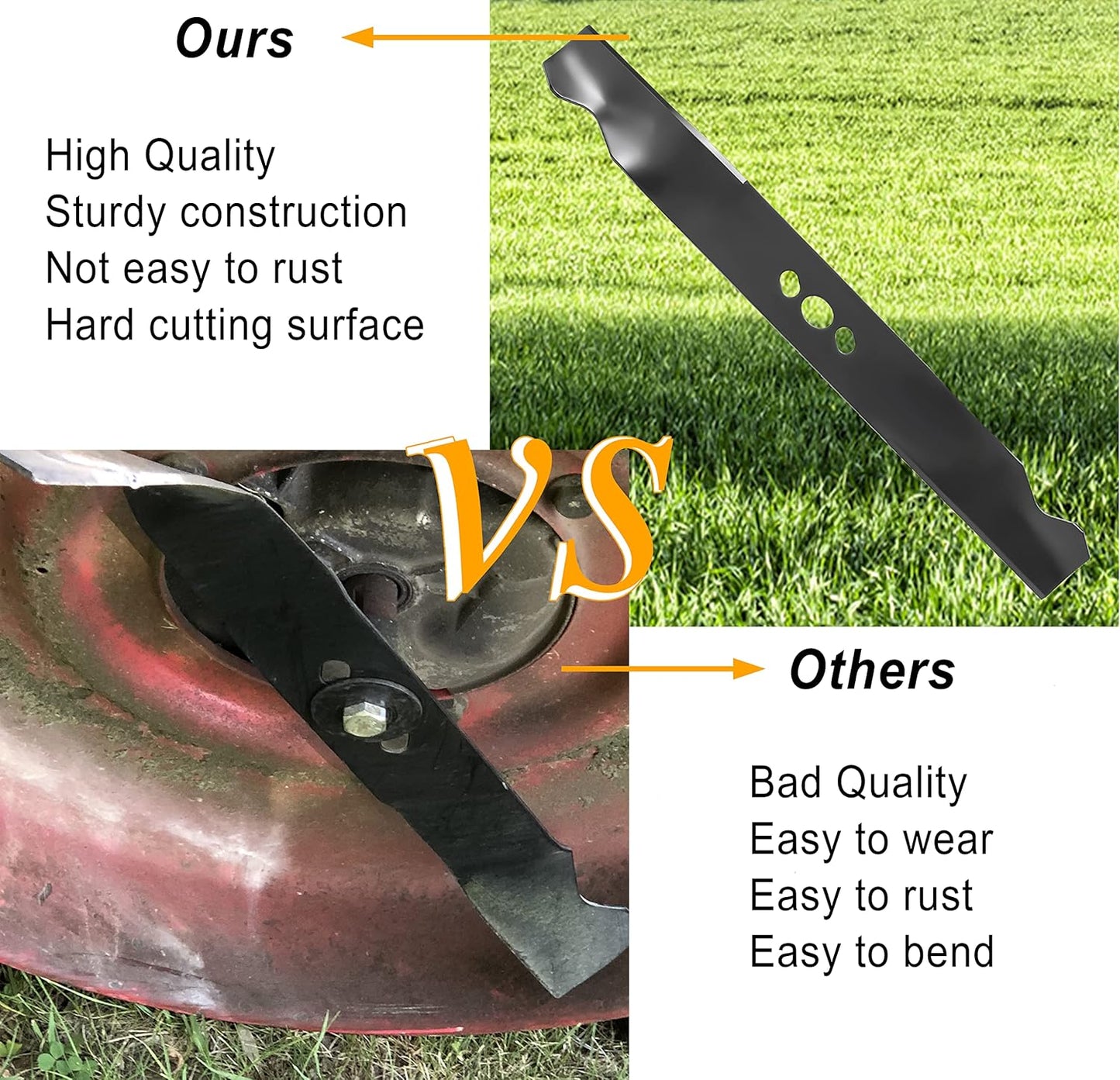 2105300125A Blade 1 Pack, MNA152505 MNA152701 Lawn Mower Blade