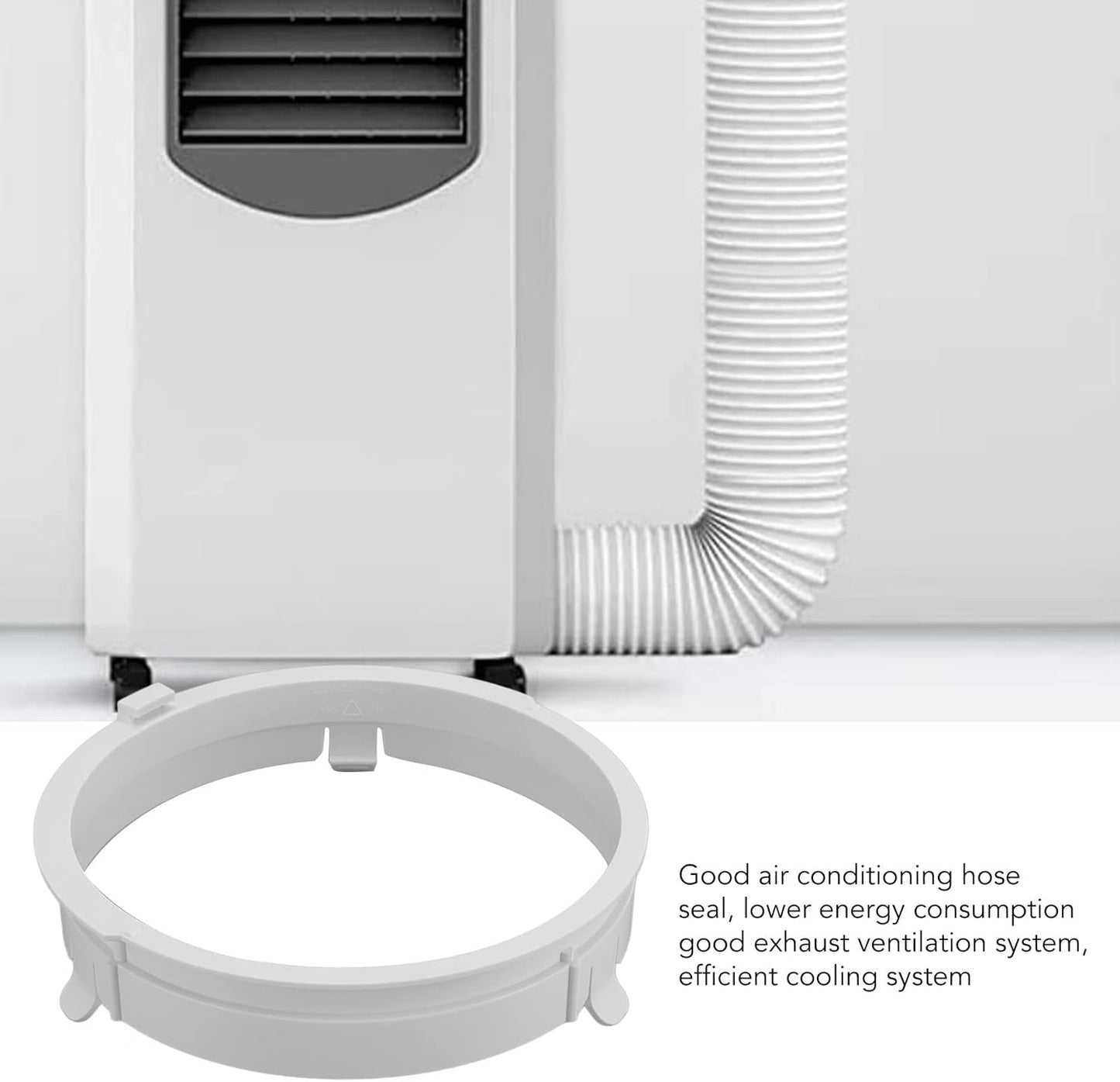 Air Conditioner Hose Connector, ABS Adjustable Exhaust Duct Interface Fitting