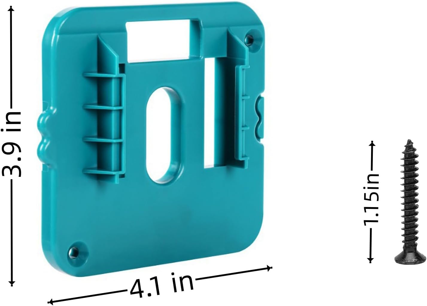 2 Pack m18 Battery Holder compatible with Makita 18V Battery Mounts