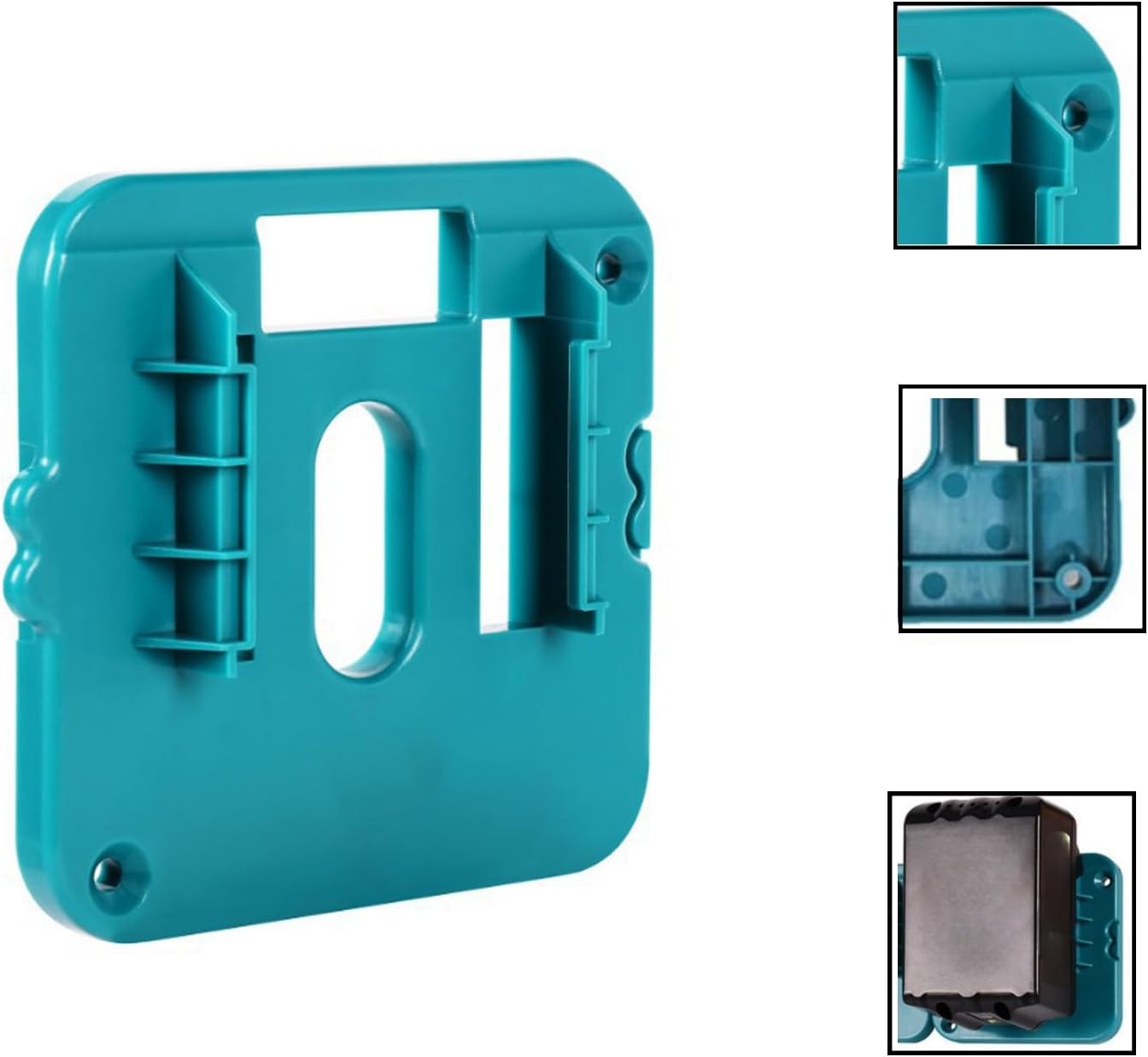 2 Pack m18 Battery Holder compatible with Makita 18V Battery Mounts