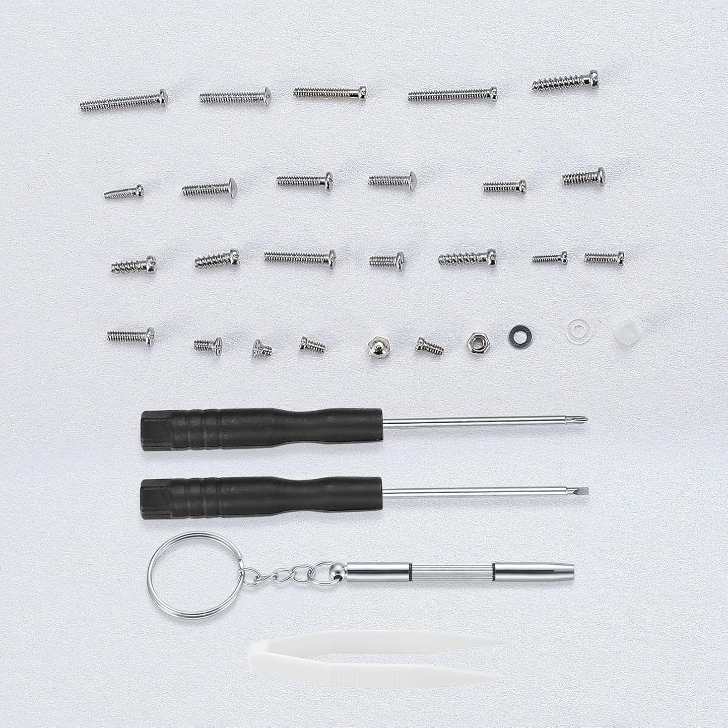 Eyeglasses Repair Kit, Sunglasses Repair Kit, Includes Glasses Screws