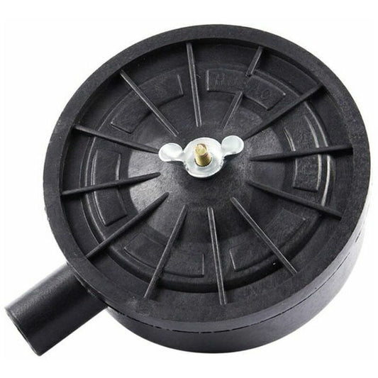 Air Filter Compressor Filtration Silencer 20mm Male Connector Black, DEBUNS