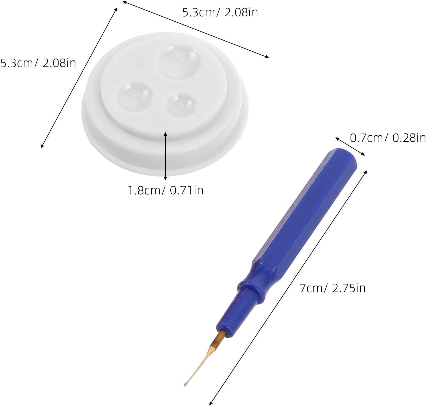1 Set Plastic Watch Repair Kit Professional Plastic Watch Oiler Set