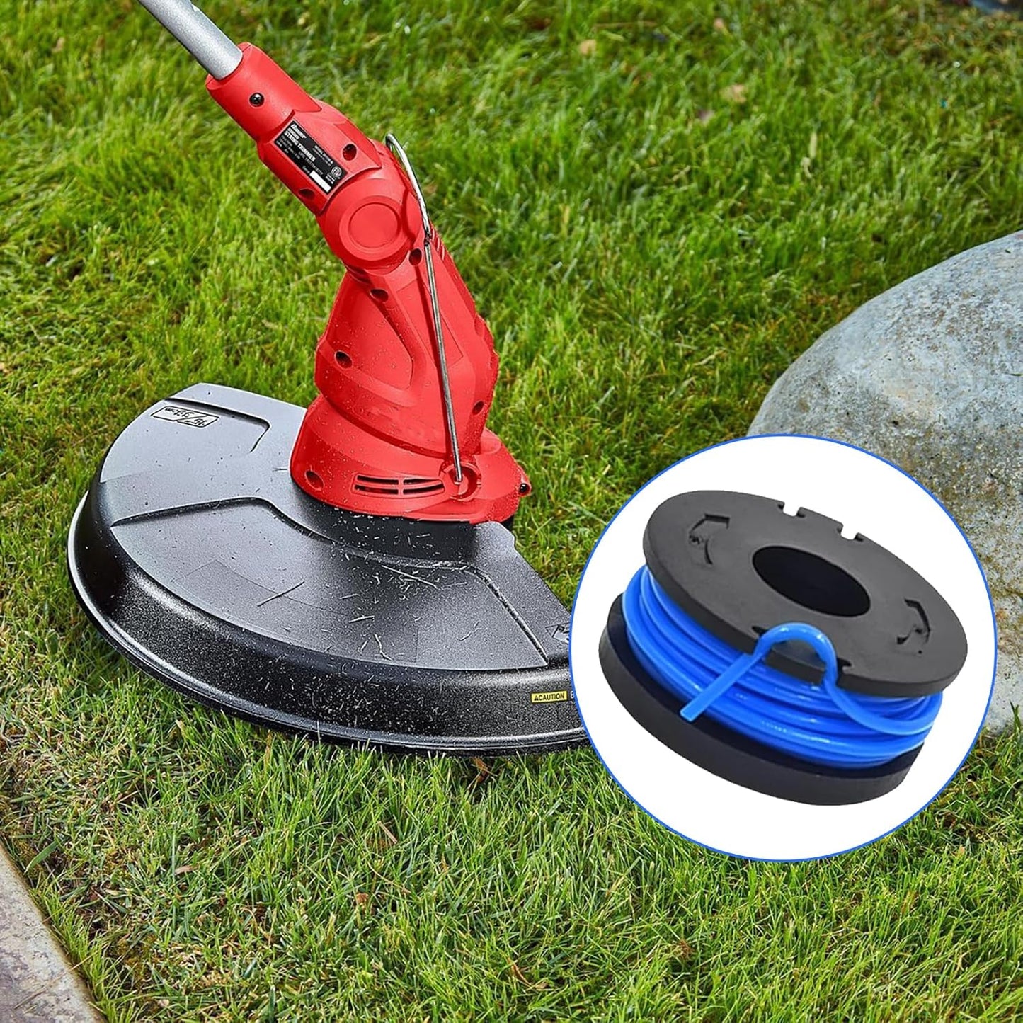 10-Pack String Trimmer Spool for Harbor Freight Bauer 19115C-B 20V