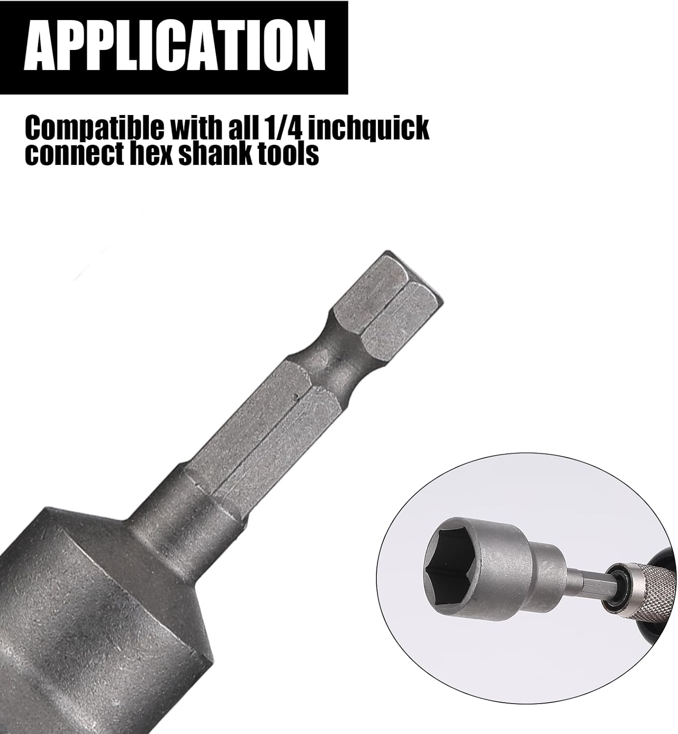 2 Pack RV Scissor Jack Socket, Camper Travel Trailer Jack Drill Adapter