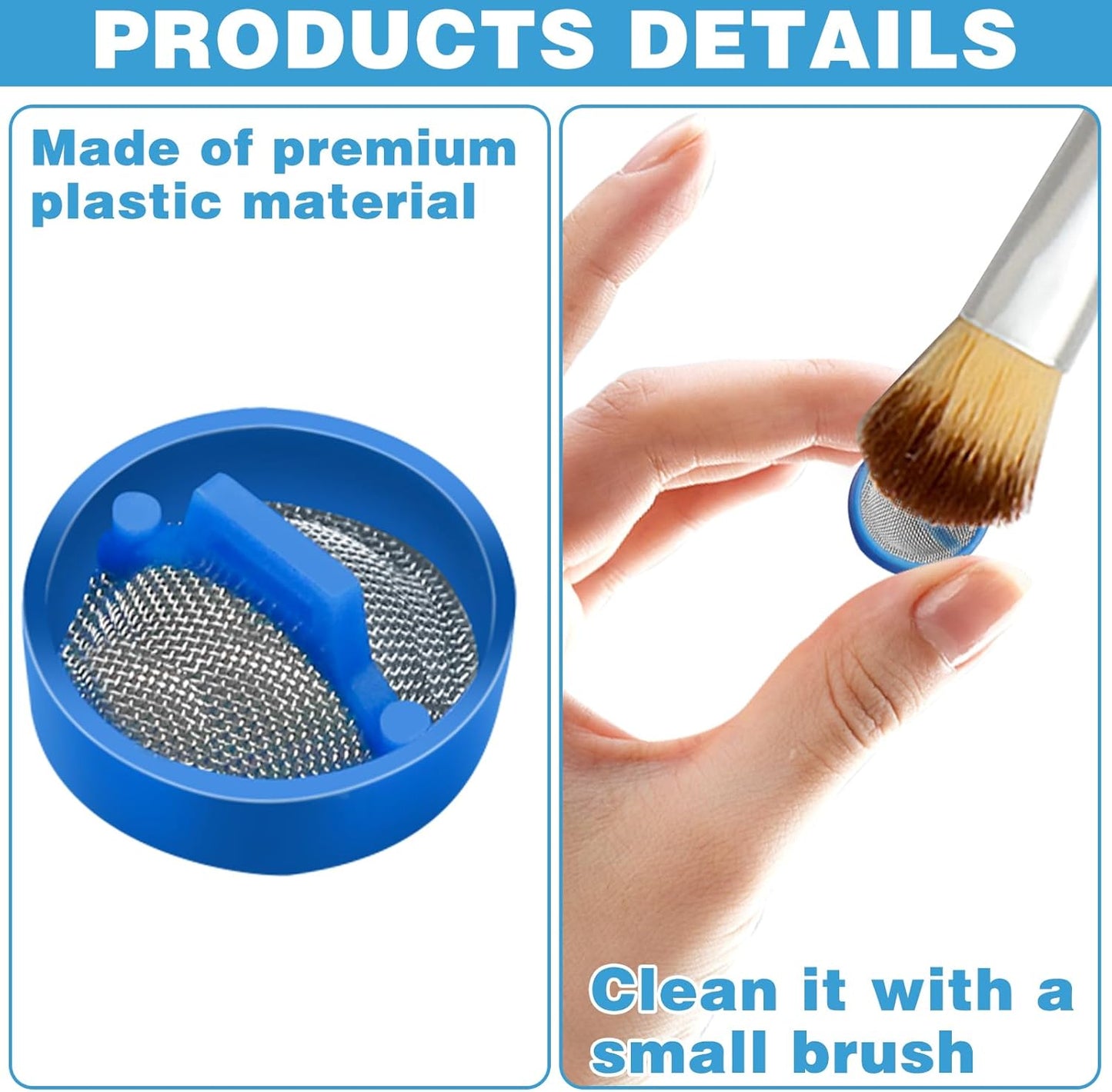 20Pcs Washing Machine Water Filter, Inlet Valve Filter Hose Washer