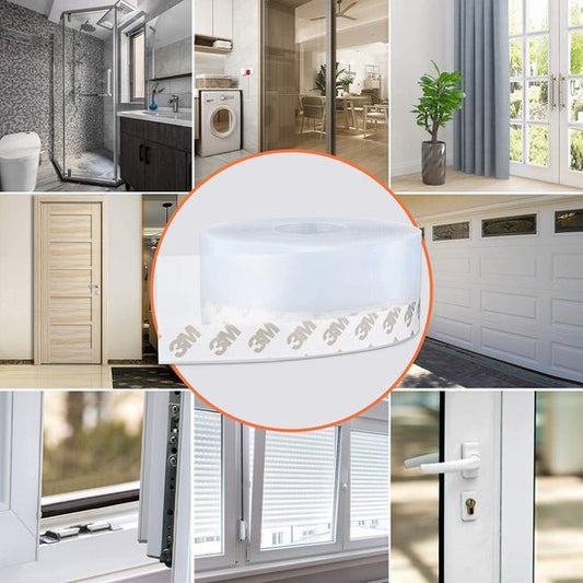 Silicone sealing strip