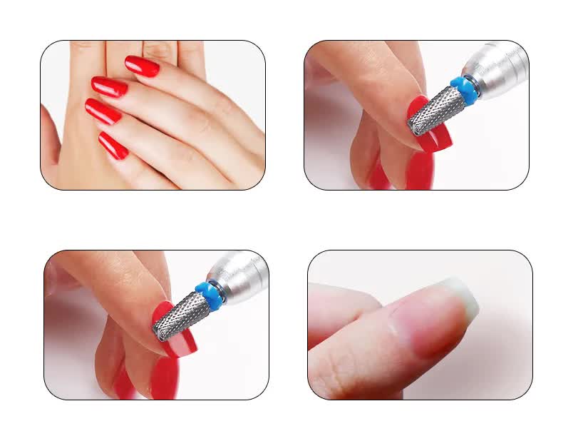 5-in-1 Nail Cutter Bit – Coated Tungsten Grinding Head – for Manicure and Pedicure 1 piece M