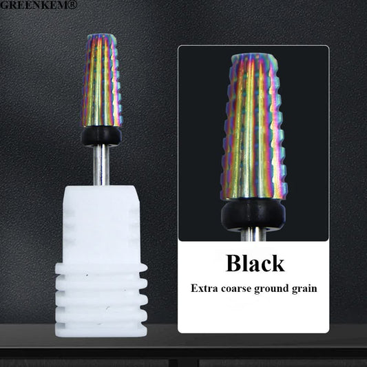 5-in-1 Nail Cutter Bit – Coated Tungsten Grinding Head – for Manicure