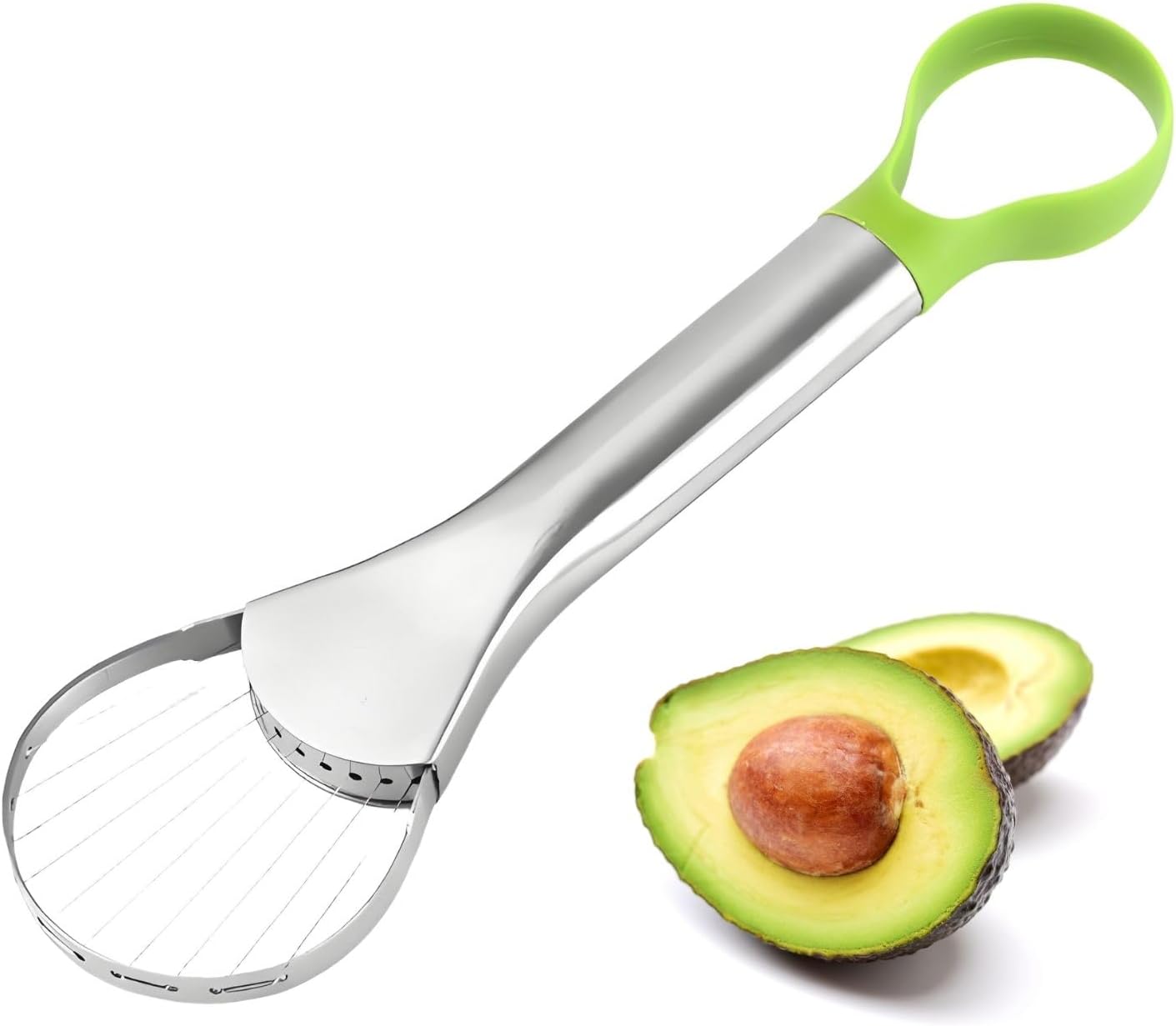 Avocado Slicer – 3-in-1 Avocado Cutting and Pitting Tool