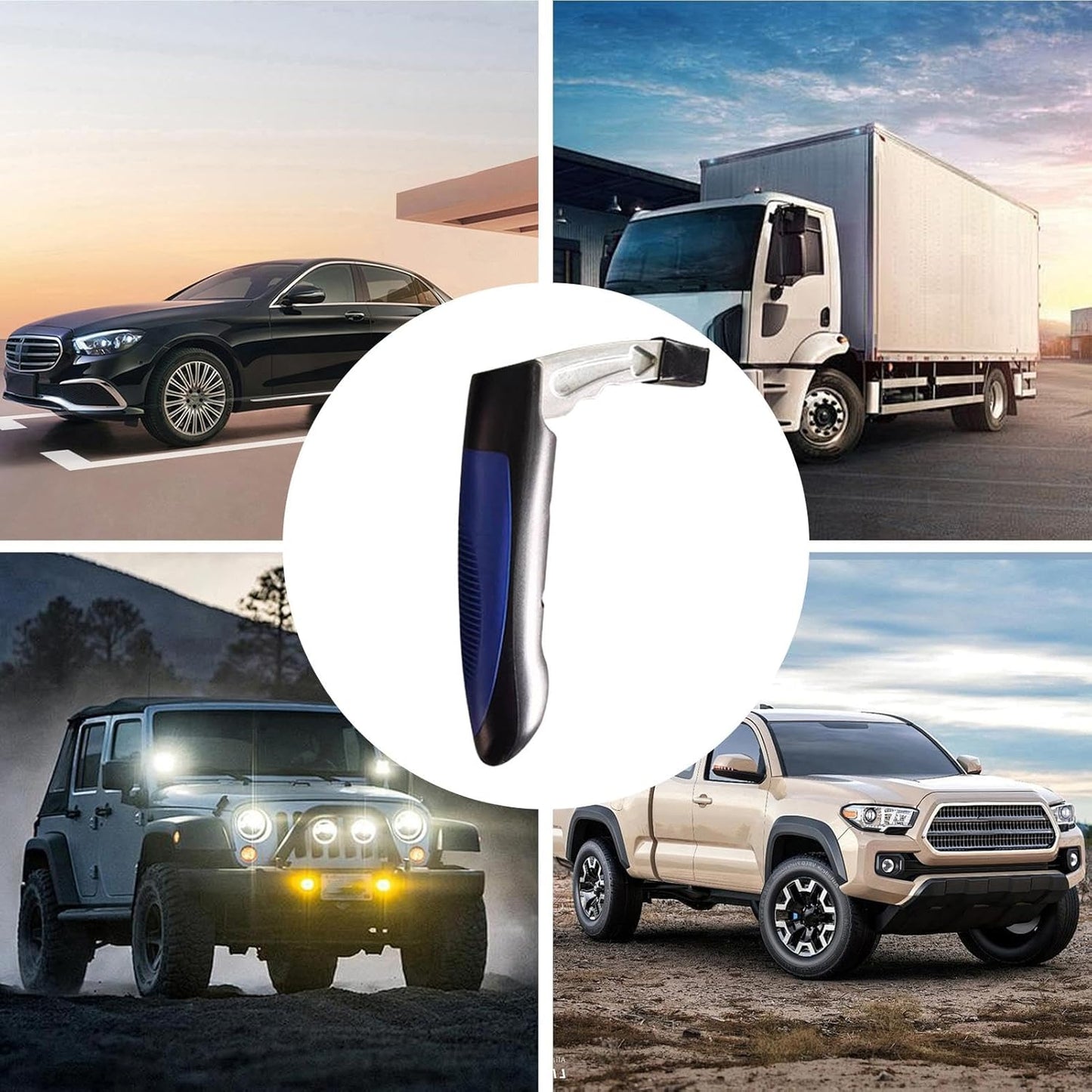 Car Door Assist Handle for Elderly, Non-Slip Mobility Aid