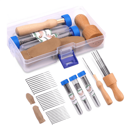 Wool Felting Needle Tools, Wool Felting Tool Kit with 3 Sizes Felting