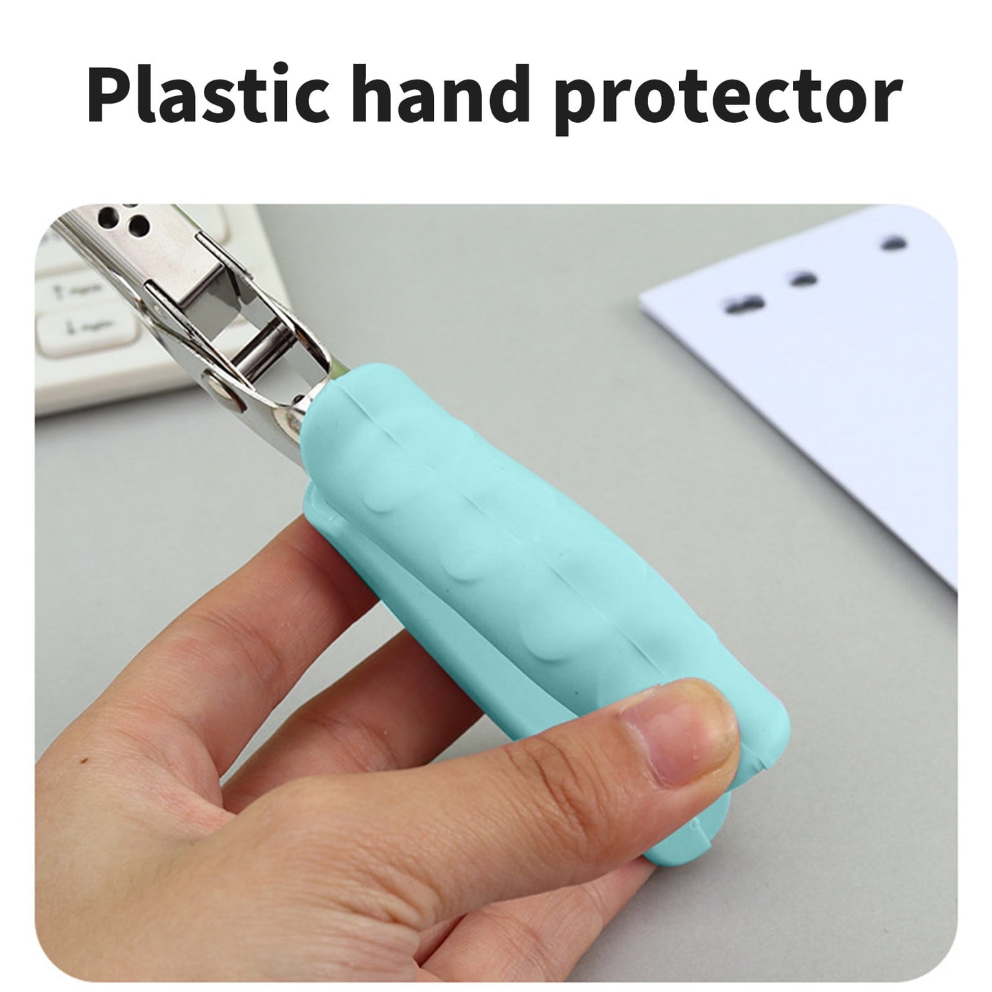 Tyidzon Single Hole Punch, Paper Punch Small Hole Paper Punch for Crafts, Scrapbooks, Handheld Hole Puncher for Paper Crafts in Home, Office, Classroom Green