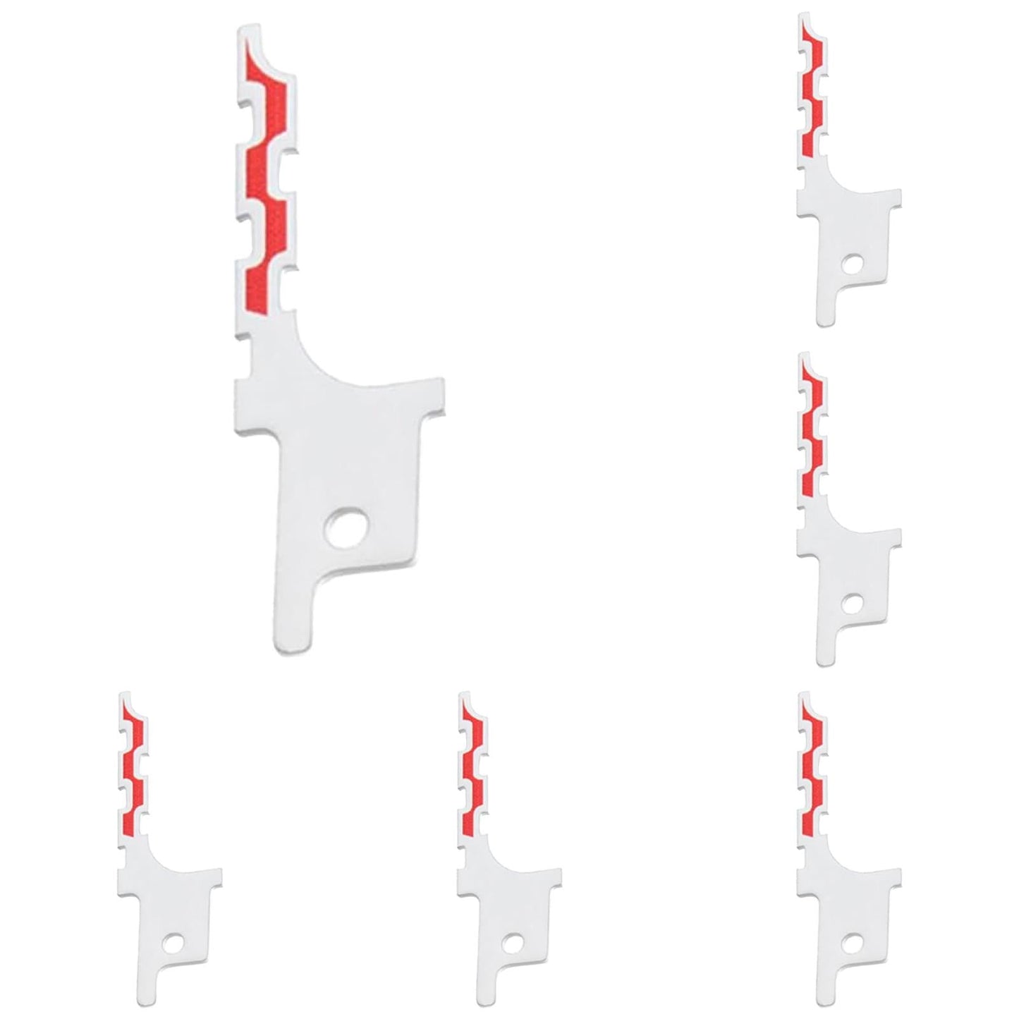 Drywall Metal Repair Saw Blades, Drywall Reciprocating Saw Blades JWDX, One Drywall Metal Repair Saw Blade * 10 Drywall Access Metal Drywall Reciprocating for Drywall One Size*10 Silver*10