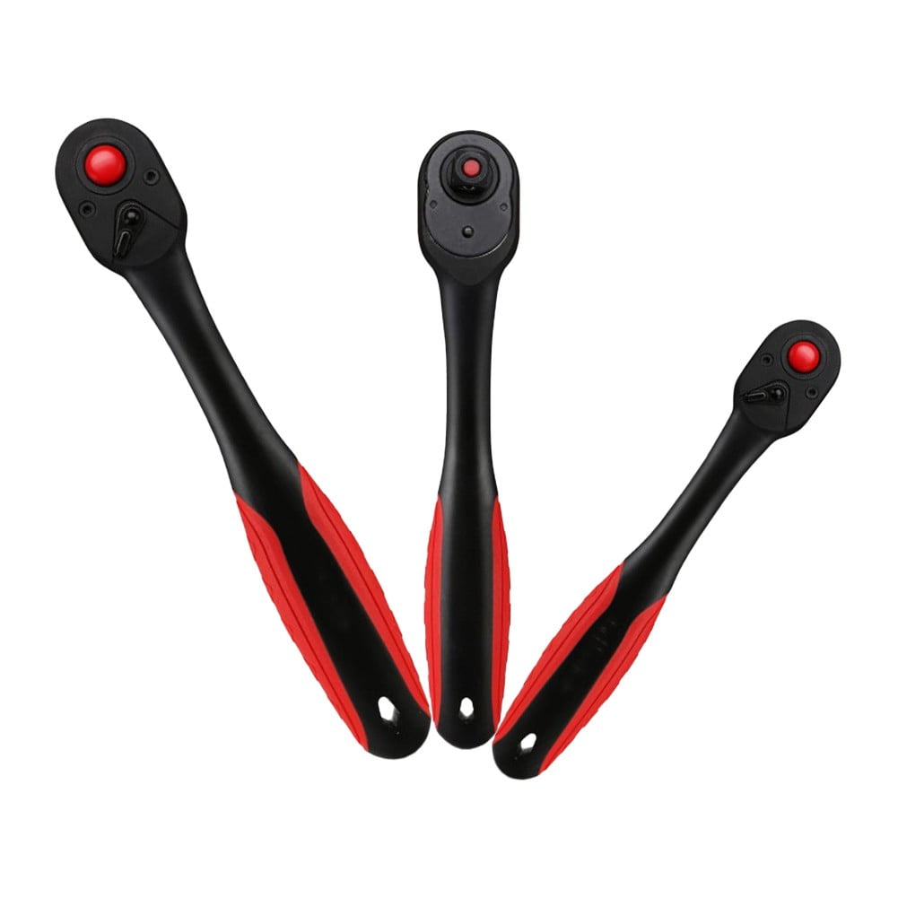 72 Tooth Ratchet Wrench Driver Quick-Release Socket Wrench 9.5Mm Fangkenuo 3Pcs