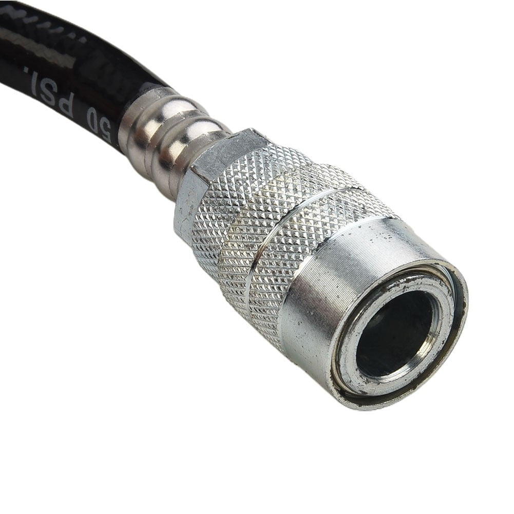 Air Compressor Hose 24.6Ft Pvc Pneumatic Accessories With Quick Connect Air Hose