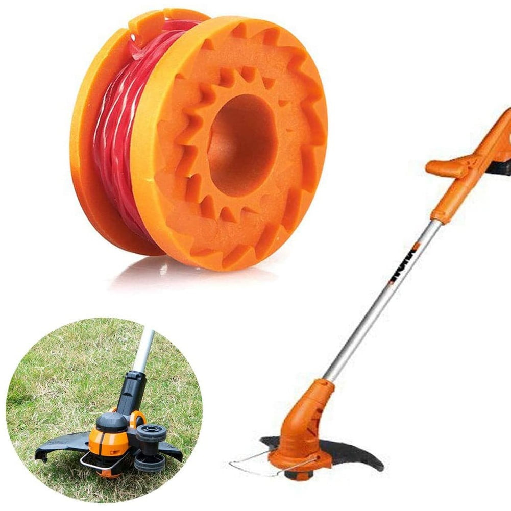 4/8Pack for Worx Wa0010 Replacement Spool Line Grass Trimmer Edger