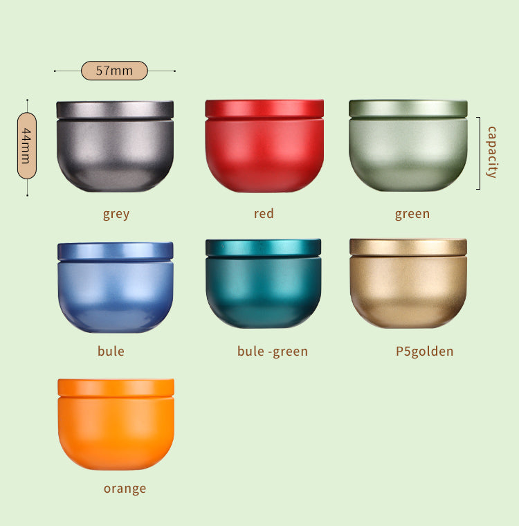 Tea Box - Portable Mini Tea Caddy, Large Tea Storage Container