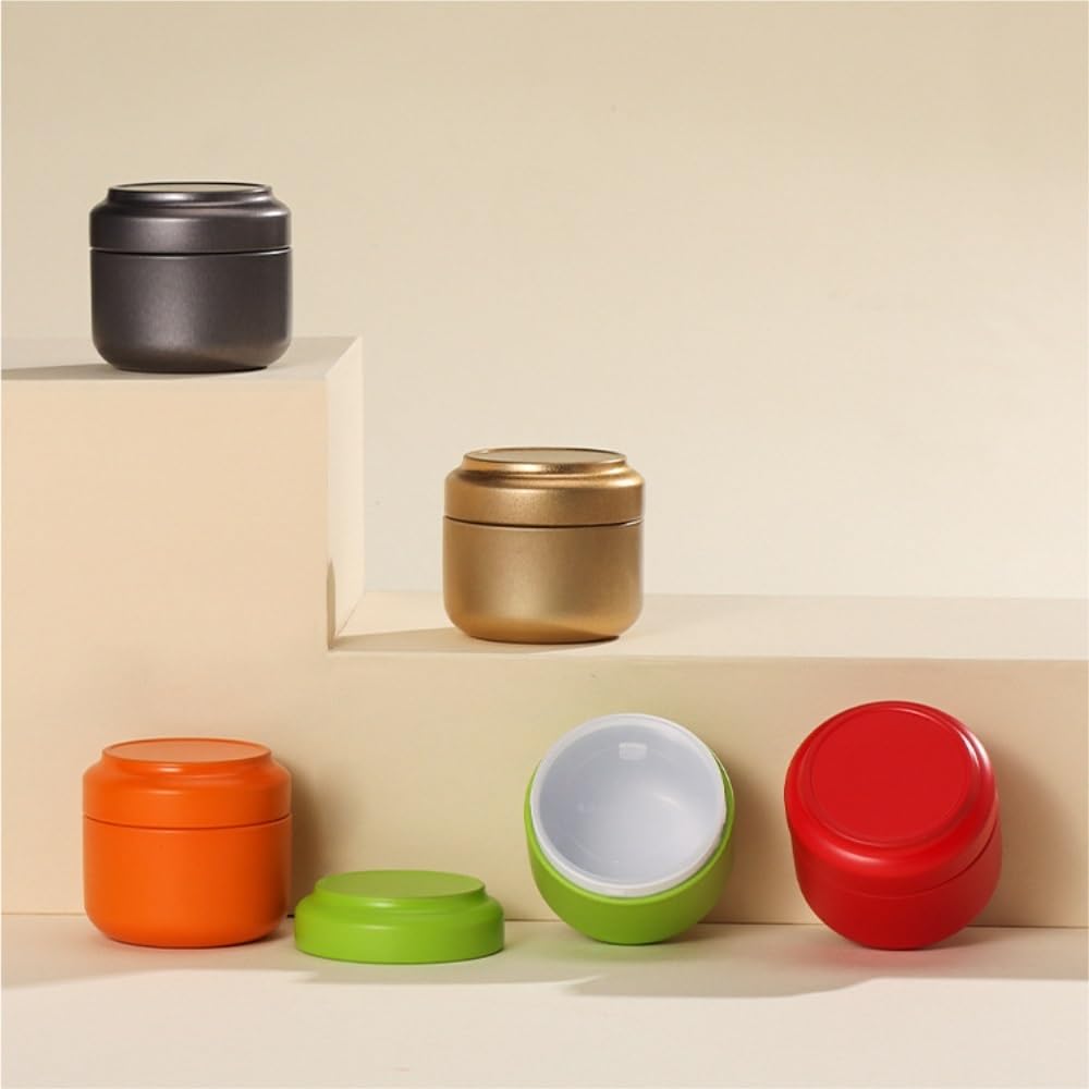 Tea Box - Portable Mini Tea Caddy, Large Tea Storage Container