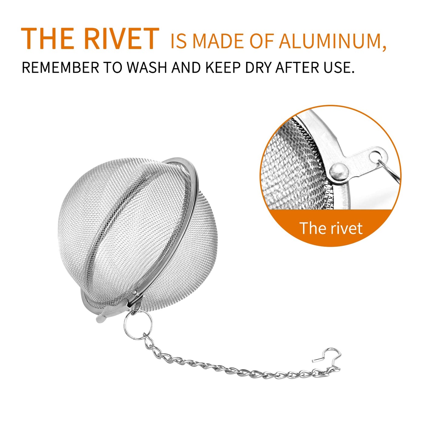 Stainless Steel Tea Egg - Loose Tea Filter - Tea Strainer