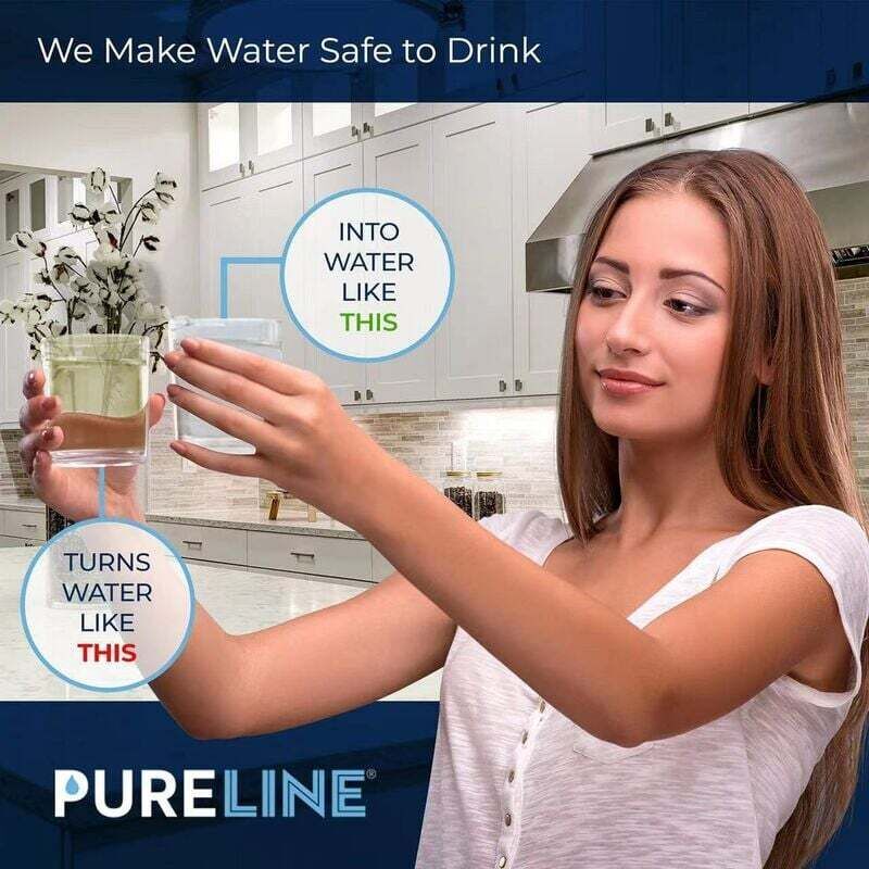 1 Pack GE MWF Refrigerator Water Filter Compatible with GE MWF