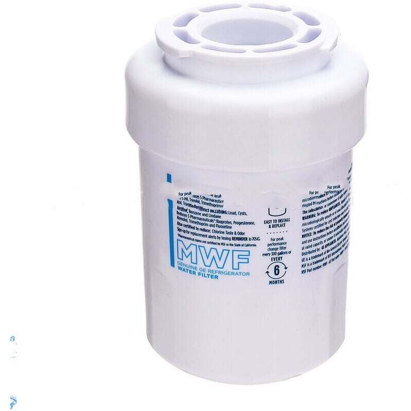 1 Pack GE MWF Refrigerator Water Filter Compatible with GE MWF