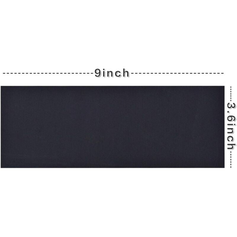 10 Pcs 2000 Grit Sandpaper Dry or Wet Abrasive Sheets, 9 x 3.6 in