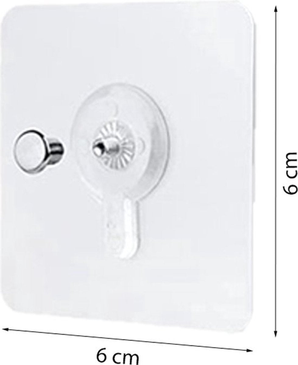10x Adhesive Nail | Self-Adhesive Hooks | No Drilling Required