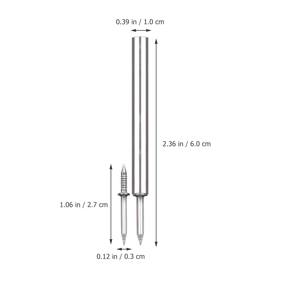 HOOWIFFY Double-Ended Iron Nails for Seamless Construction & Installation, Heavy-Duty Nails, 1 Set