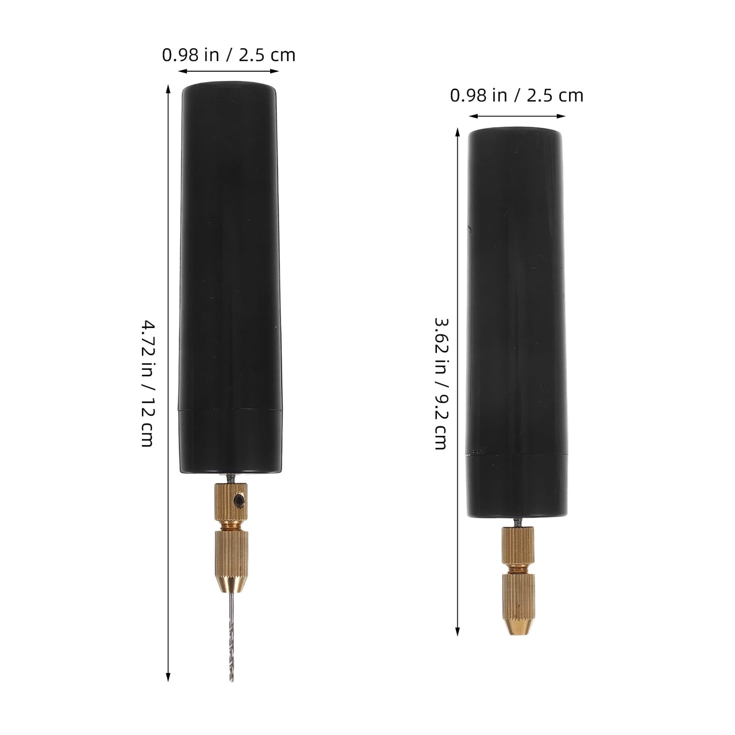 HOOWIFFY Portable USB Handheld Drill with Powerful Motor for Resin Crystal Epoxy and Crafts