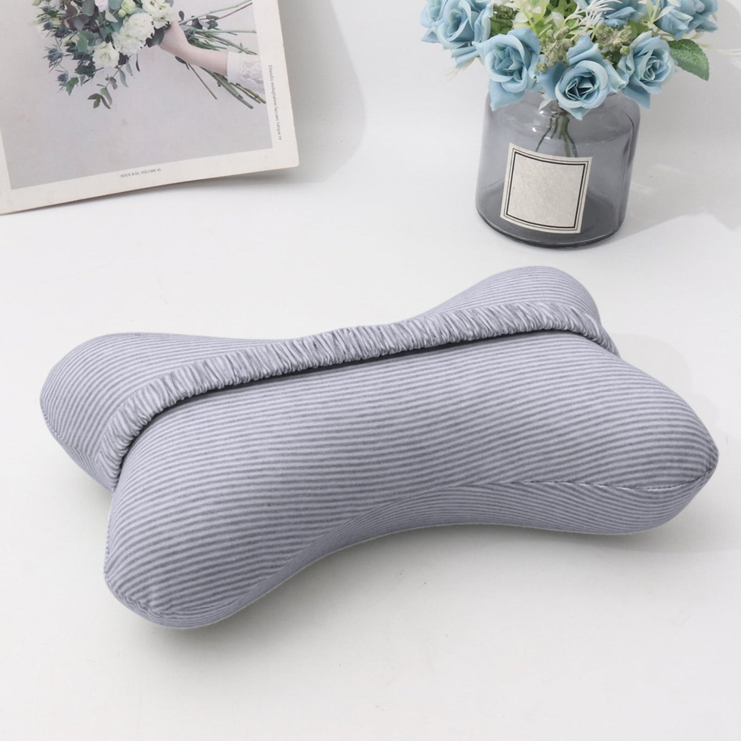 Clearance! Upgraded Dog Bone Shaped Travel Neck Pillows