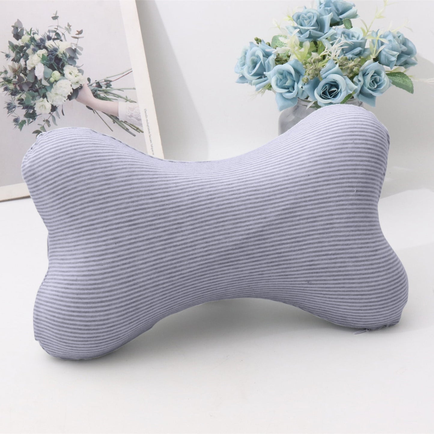 Clearance! Upgraded Dog Bone Shaped Travel Neck Pillows
