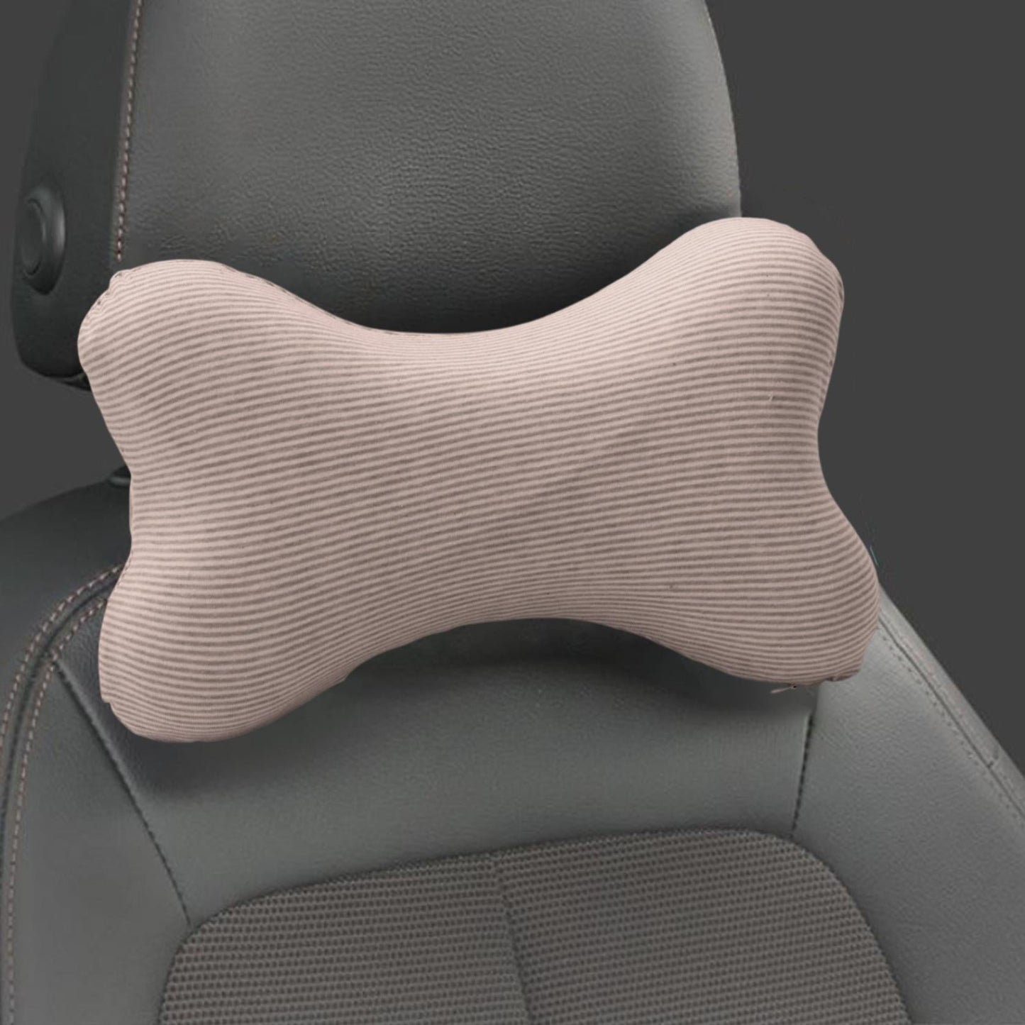 Clearance! Upgraded Dog Bone Shaped Travel Neck Pillows with Washable Removable Cover Memory Foam Car Bus Truck Driving Comfort Head Rest Support 10" A