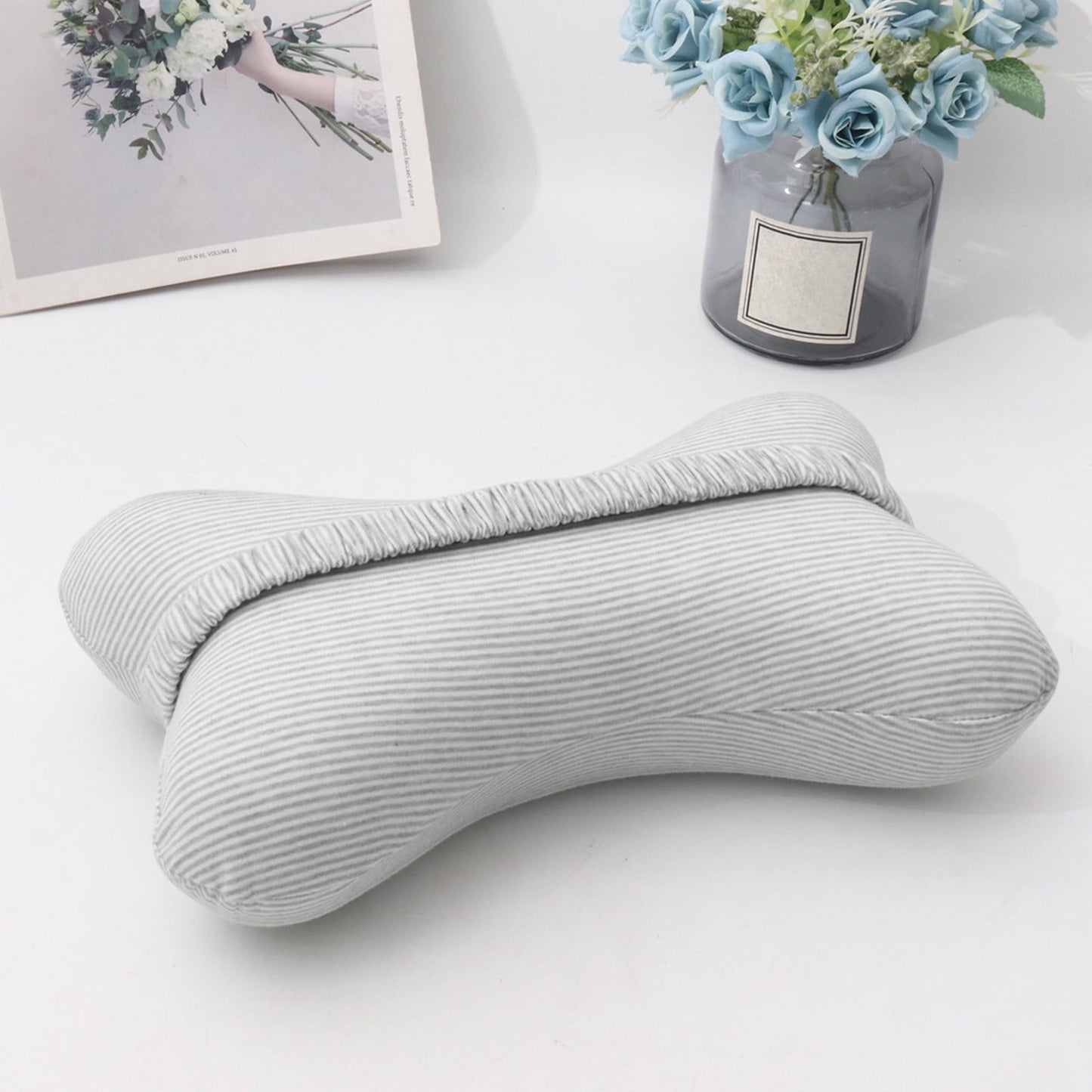 Clearance! Upgraded Dog Bone Shaped Travel Neck Pillows