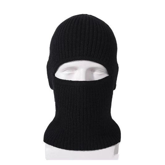 2 in 1 Ski Mask Black Ski Face Mask Winter Warm Cap Beanie Hats for Men Women Headwear, Hat Warm Full Face Ski Mask