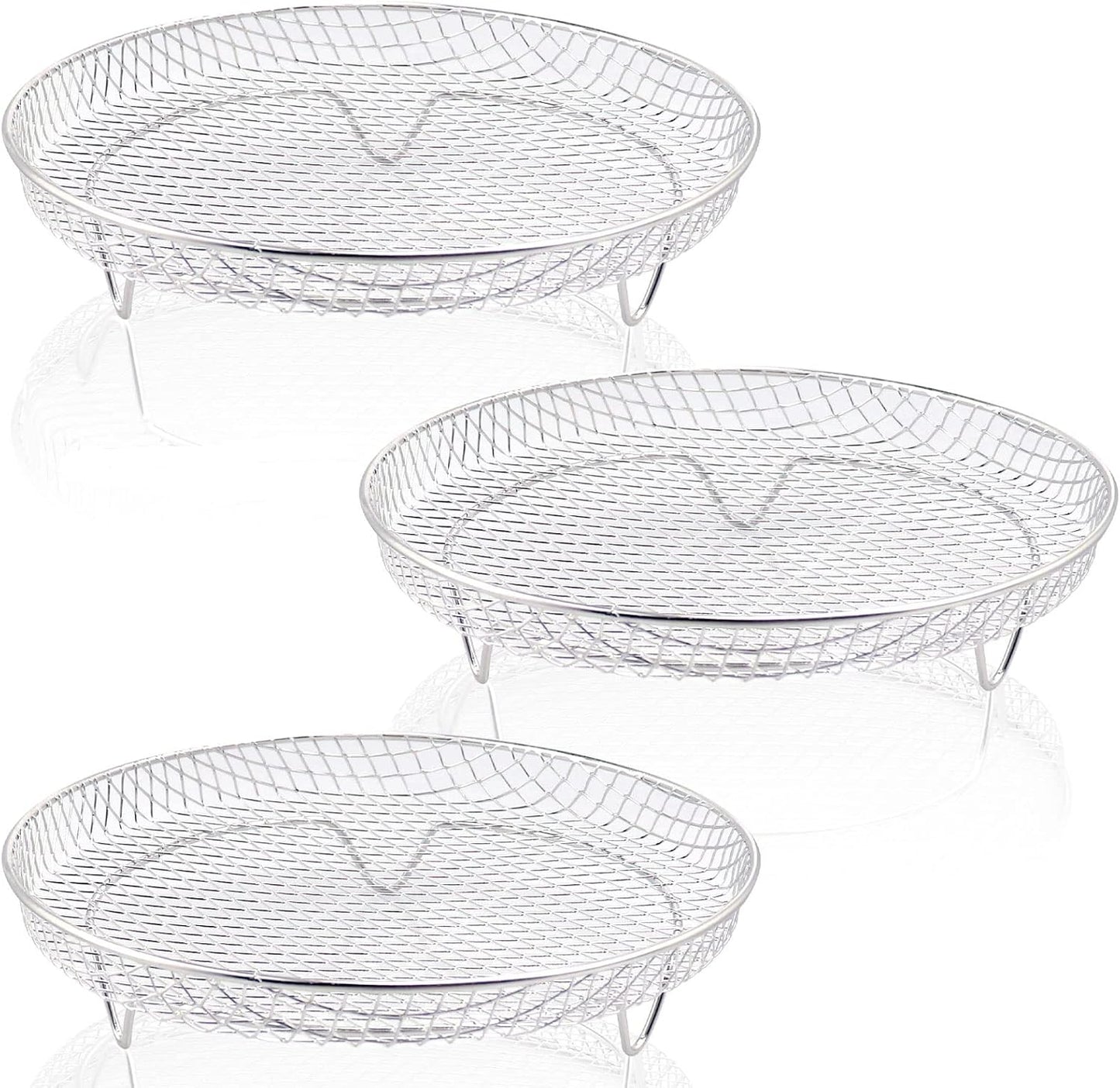 Multi-layer air fryer rack (3 round layers)