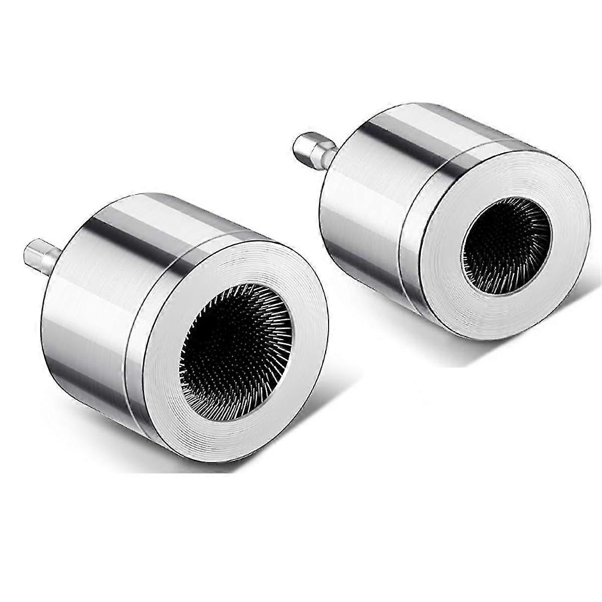 2-Pack Copper Pipe Cleaning Brush, Full-Metal HVAC Pipe Cleaning Brush