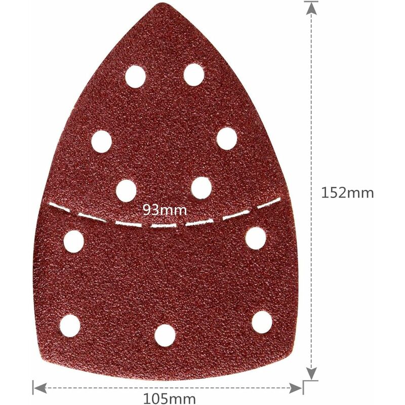 Sandpaper, Sandpaper for Bosch PSM 100A, PSM 160, PSM 200 AES,