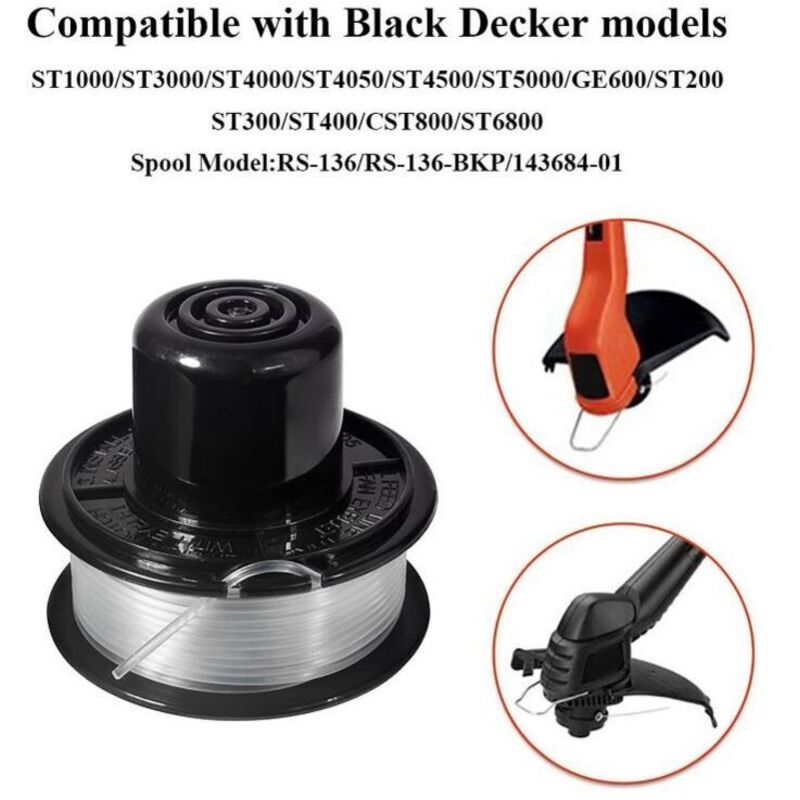 BLACK+DECKER Replacement Spool and Line for GL250/GL310/GL360 Models