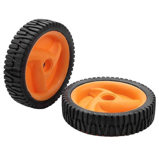 2-pack 196 mm lawn mower wheels compatible with Husqvarnaa Mcculloch
