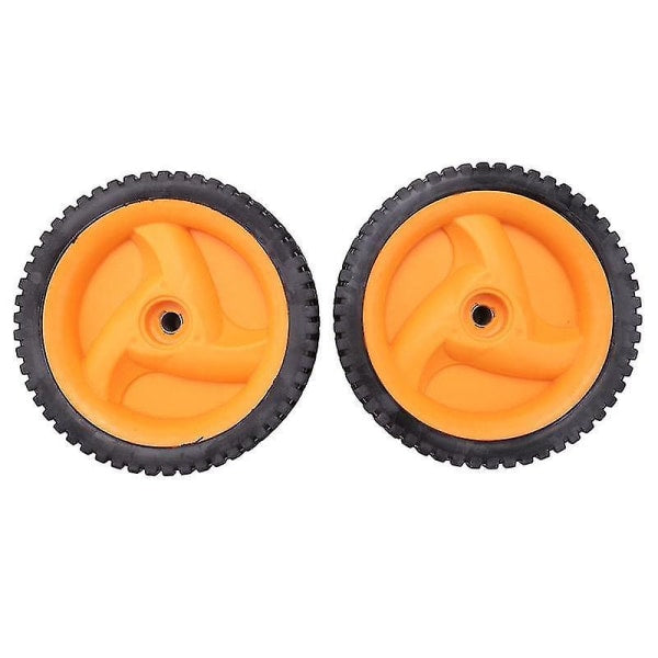 2-pack 196 mm lawn mower wheels compatible with Husqvarnaa Mcculloch