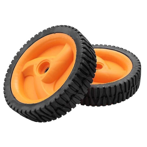 2-pack 196 mm lawn mower wheels compatible with Husqvarnaa Mcculloch