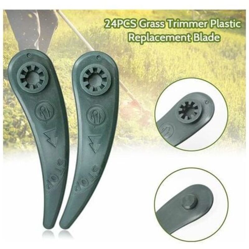 Pack of 24 replacement blades for Bosch Durablade Art 23-18 LI Art 26-18