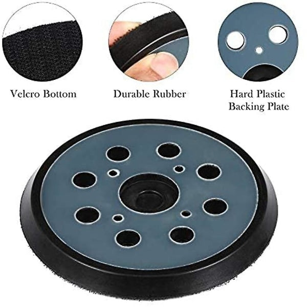 pcs 125 mm sanding disc 8-hole sandpaper sandpaper accessories