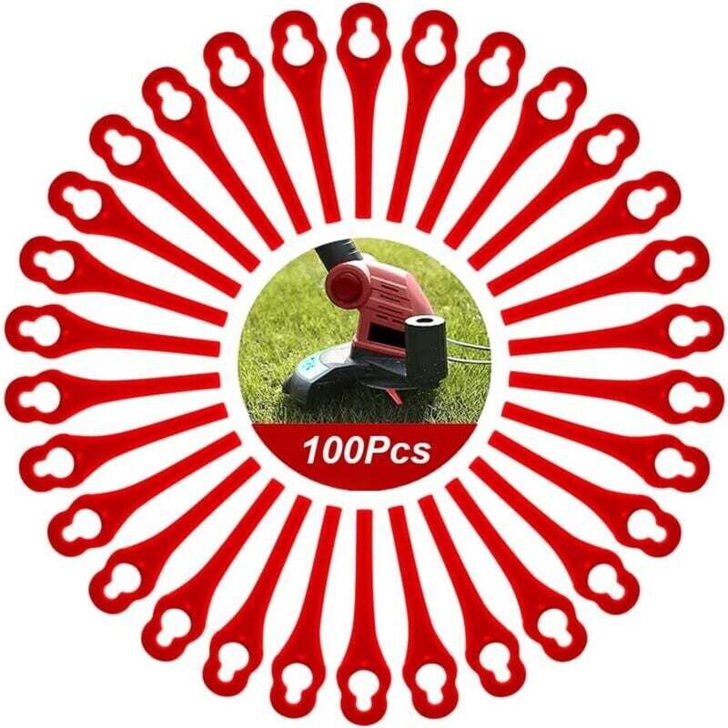 Pack of 100 Replacement Plastic Blades for Florabest LIDL FRTA 20 A1,
