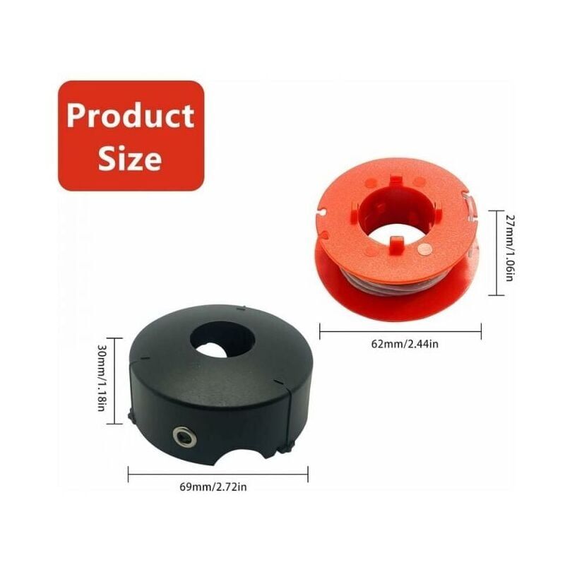 Bosch Art 23 26 30 Easytrim & Combitrim Wire Spool, 8M x 1.6mm,