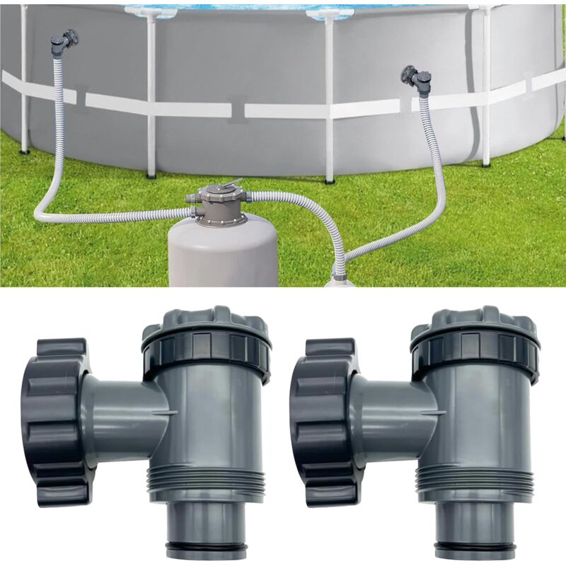 Inlet/Outlet Valve Compatible with Coleman, Intex, Bestway, Above Ground Pool