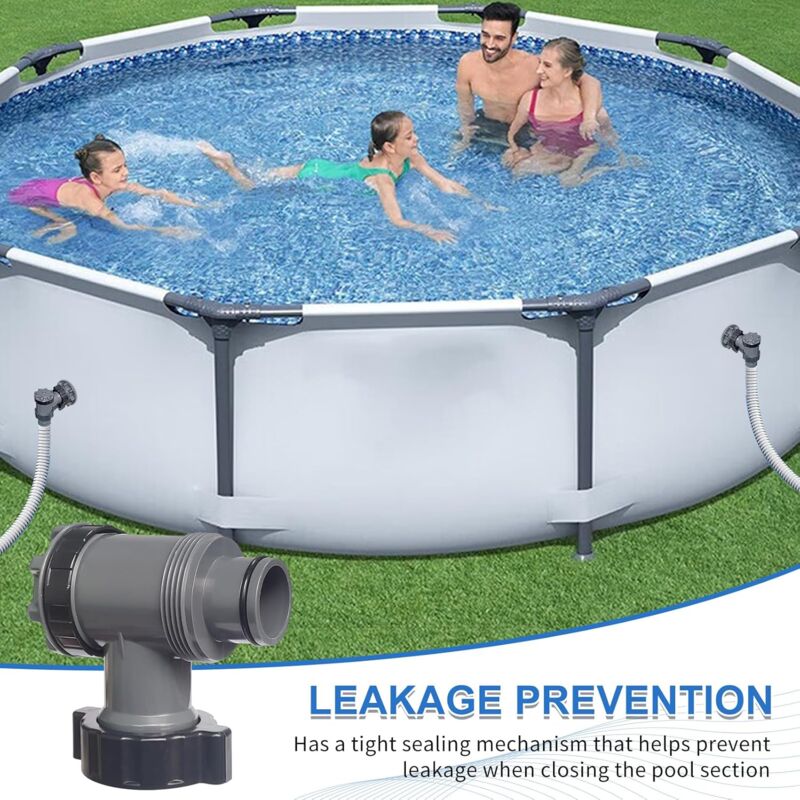 Inlet/Outlet Valve Compatible with Coleman, Intex, Bestway, Above Ground Pool