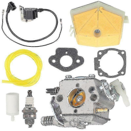 (Special Offers!) Carburetor Kit for Husqvarna 50 51 55 61 254 257 261 262